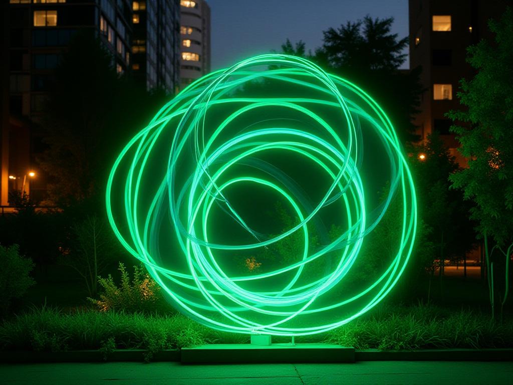 Экологичная арт-инсталляция